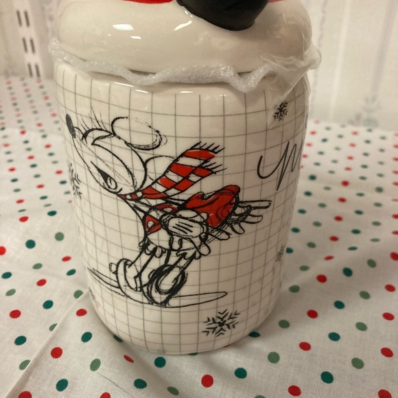 NIW Disney, Christmas, Minnie, and Mickey mouse topper mug - Picture 3 of 8